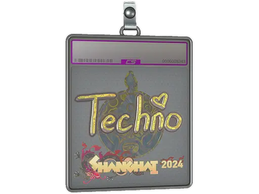 Sticker Slab | Techno4K (Holo) | Shanghai 2024