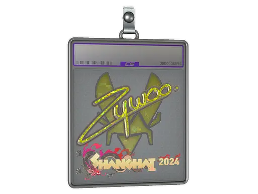 Sticker Slab | ZywOo (Glitter) | Shanghai 2024