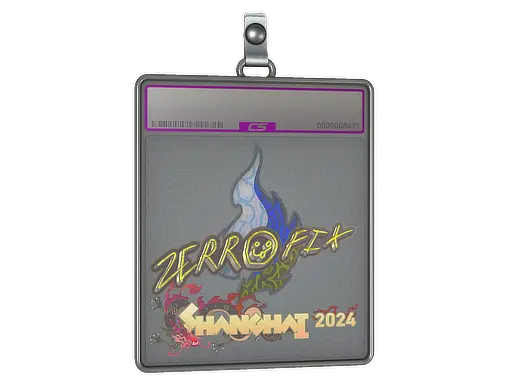 Sticker Slab | zeRRoFIX (Holo) | Shanghai 2024