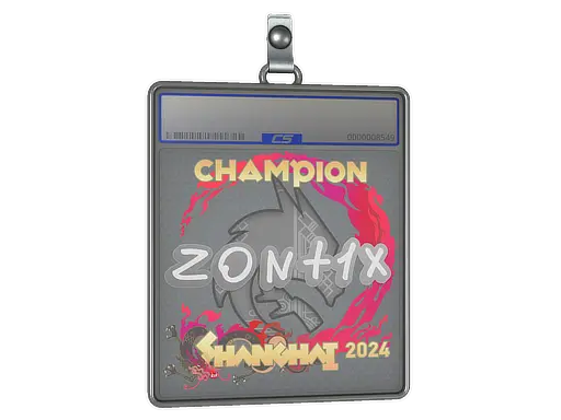 Sticker Slab | zont1x (Champion) | Shanghai 2024