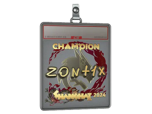 Sticker Slab | zont1x (Gold, Champion) | Shanghai 2024