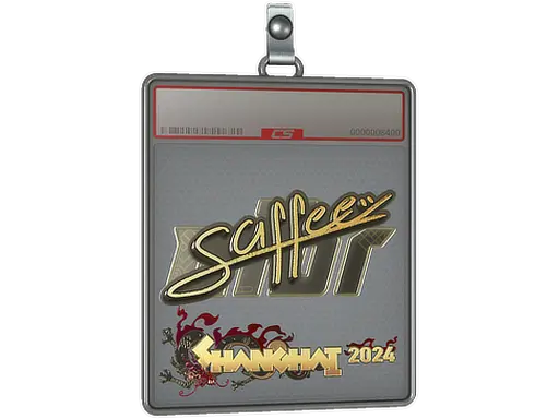 Sticker Slab | saffee (Gold) | Shanghai 2024