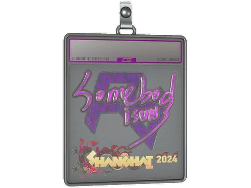 Sticker Slab | somebody (Holo) | Shanghai 2024