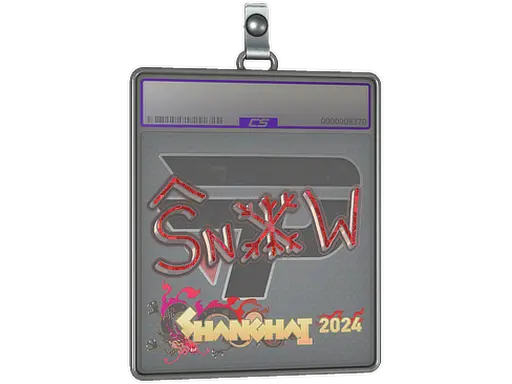 Sticker Slab | snow (Glitter) | Shanghai 2024