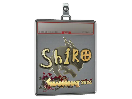 Sticker Slab | sh1ro (Gold) | Shanghai 2024