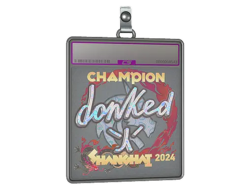 Sticker Slab | donk (Holo, Champion) | Shanghai 2024