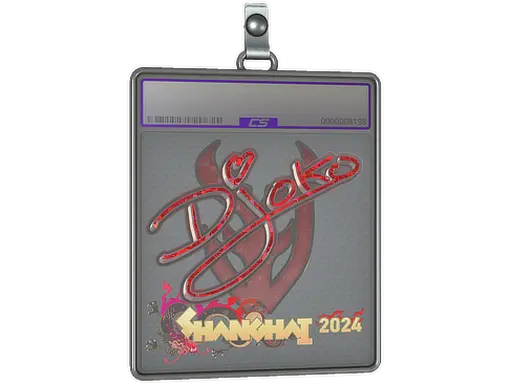 Sticker Slab | Djoko (Glitter) | Shanghai 2024