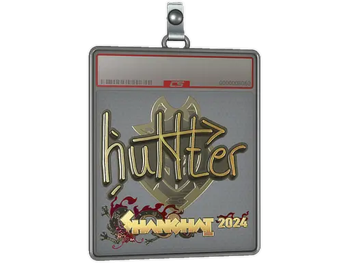 Sticker Slab | huNter- (Gold) | Shanghai 2024