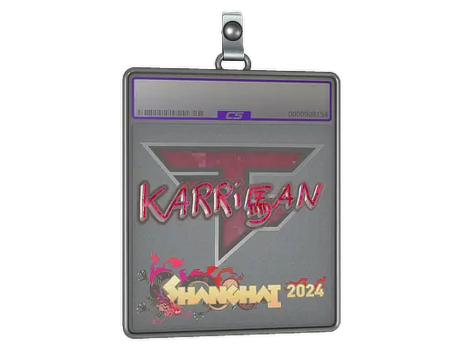 Sticker Slab | karrigan (Glitter) | Shanghai 2024