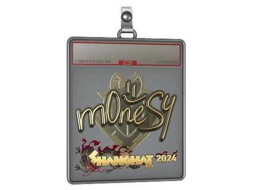 Sticker Slab | m0NESY (Gold) | Shanghai 2024