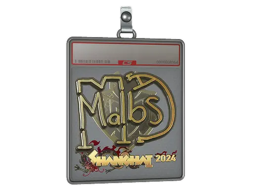 Sticker Slab | malbsMd (Gold) | Shanghai 2024