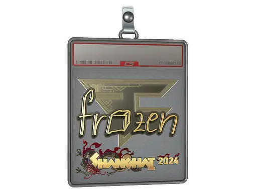 Sticker Slab | frozen (Gold) | Shanghai 2024