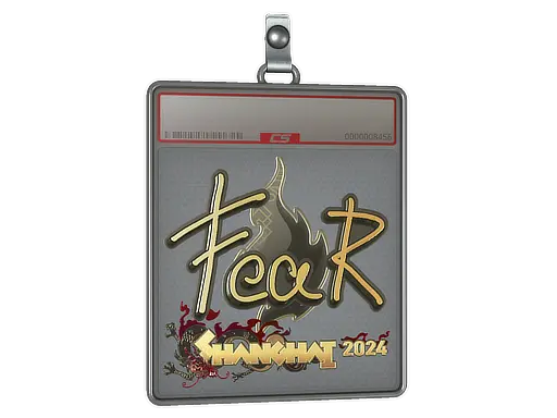 Sticker Slab | fEAR (Gold) | Shanghai 2024
