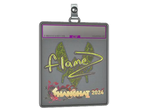 Sticker Slab | FlameZ (Holo) | Shanghai 2024