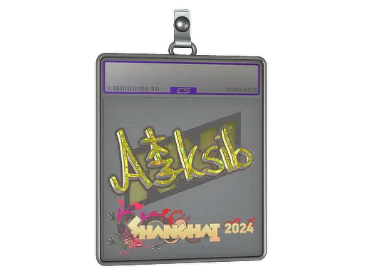 Sticker Slab | Aleksib (Glitter) | Shanghai 2024