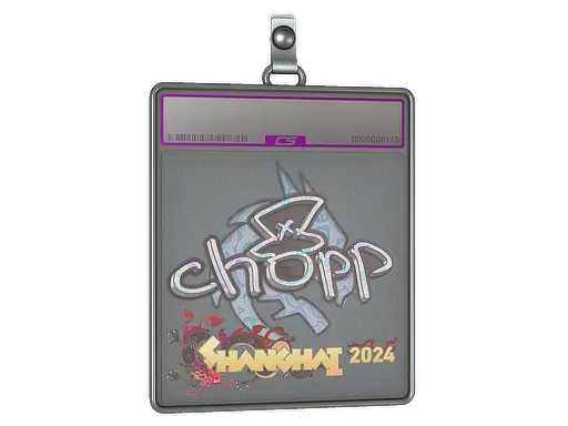 Sticker Slab | chopper (Holo) | Shanghai 2024