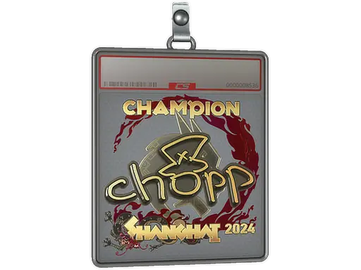 Sticker Slab | chopper (Gold, Champion) | Shanghai 2024