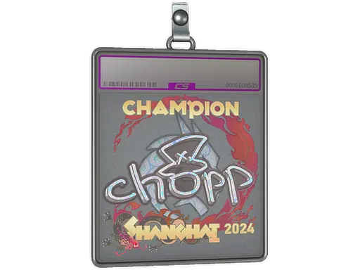 Sticker Slab | chopper (Holo, Champion) | Shanghai 2024