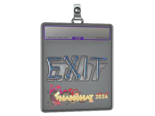 Sticker Slab | exit (Glitter) | Shanghai 2024