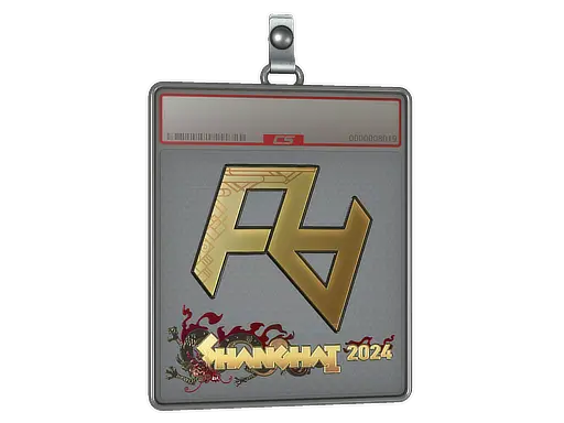 Sticker Slab | Rare Atom (Gold) | Shanghai 2024