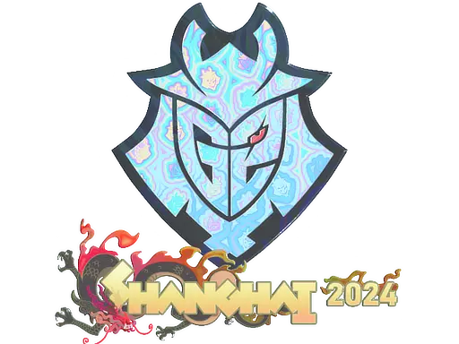 Sticker | G2 Esports (Holo) | Shanghai 2024