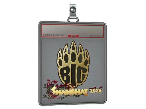Sticker Slab | BIG (Gold) | Shanghai 2024
