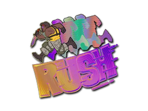 Sticker | T Rush (Holo)