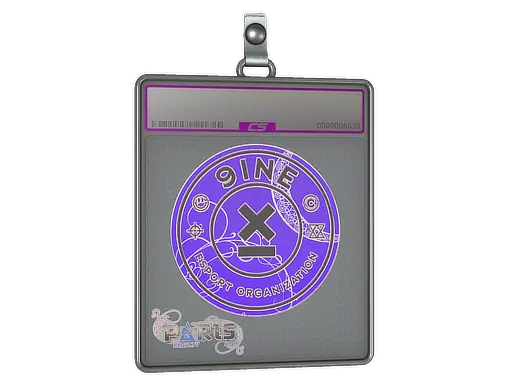 Sticker Slab | 9INE (Holo) | Paris 2023