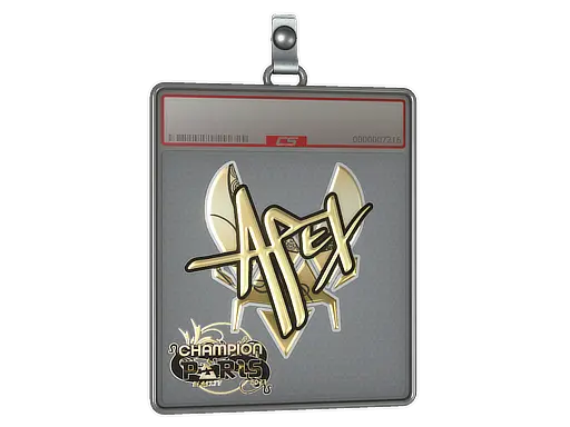 Sticker Slab | apEX (Gold, Champion) | Paris 2023