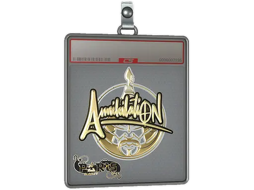 Sticker Slab | ANNIHILATION (Gold) | Paris 2023