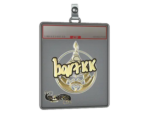 Sticker Slab | Bart4k (Gold) | Paris 2023