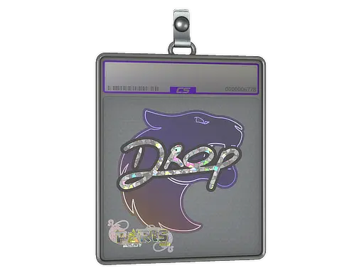 Sticker Slab | drop (Glitter) | Paris 2023