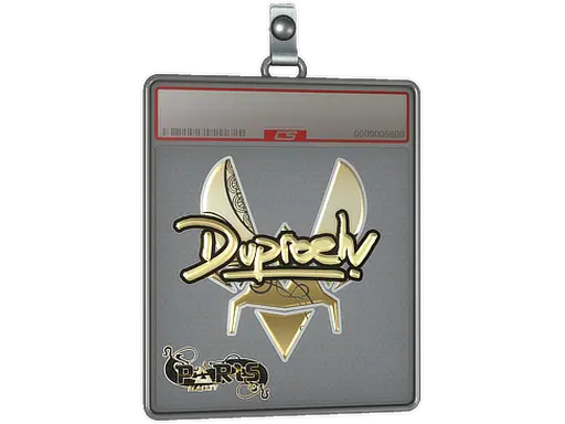 Sticker Slab | dupreeh (Gold) | Paris 2023