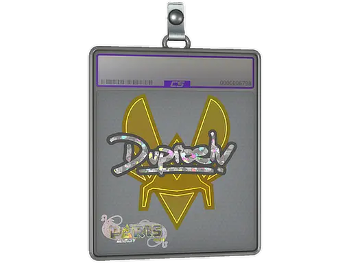 Sticker Slab | dupreeh (Glitter) | Paris 2023