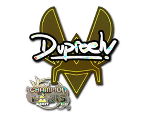 Sticker | dupreeh (Glitter, Champion) | Paris 2023