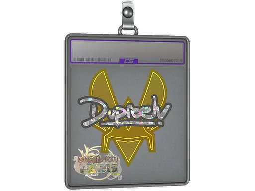 Sticker Slab | dupreeh (Glitter, Champion) | Paris 2023