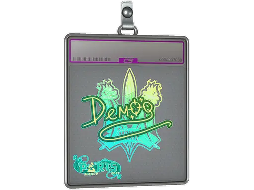 Sticker Slab | DemQQ (Holo) | Paris 2023