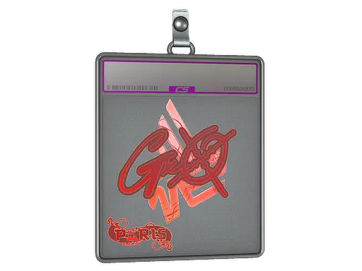 Sticker Slab | gxx- (Holo) | Paris 2023