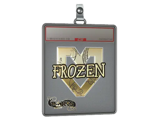 Sticker Slab | frozen (Gold) | Paris 2023