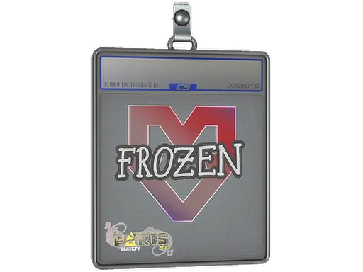 Sticker Slab | frozen | Paris 2023