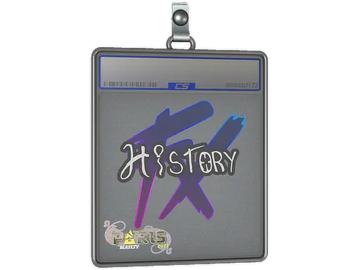 Sticker Slab | History | Paris 2023