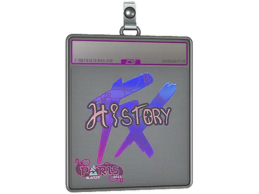 Sticker Slab | History (Holo) | Paris 2023