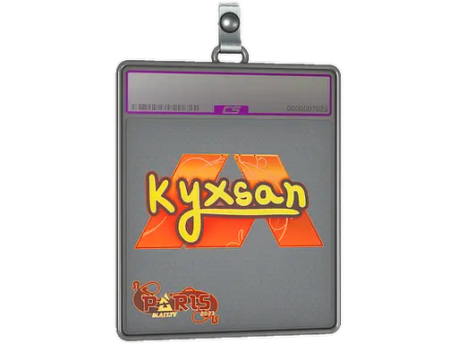 Sticker Slab | kyxsan (Holo) | Paris 2023