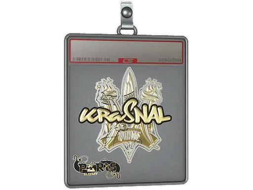 Sticker Slab | kRaSnaL (Gold) | Paris 2023