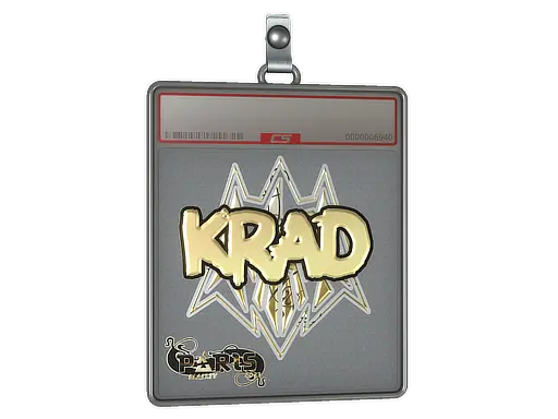 Sticker Slab | Krad (Gold) | Paris 2023