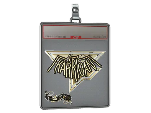 Sticker Slab | karrigan (Gold) | Paris 2023