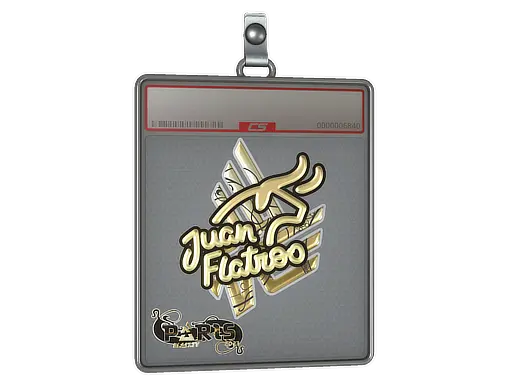 Sticker Slab | juanflatroo (Gold) | Paris 2023