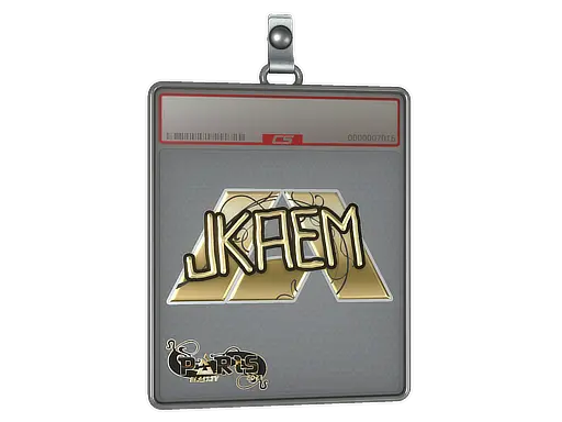 Sticker Slab | jkaem (Gold) | Paris 2023