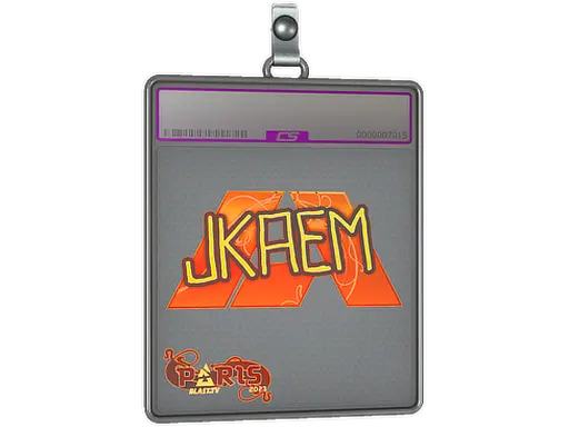 Sticker Slab | jkaem (Holo) | Paris 2023