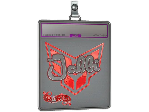 Sticker Slab | jabbi (Holo) | Paris 2023